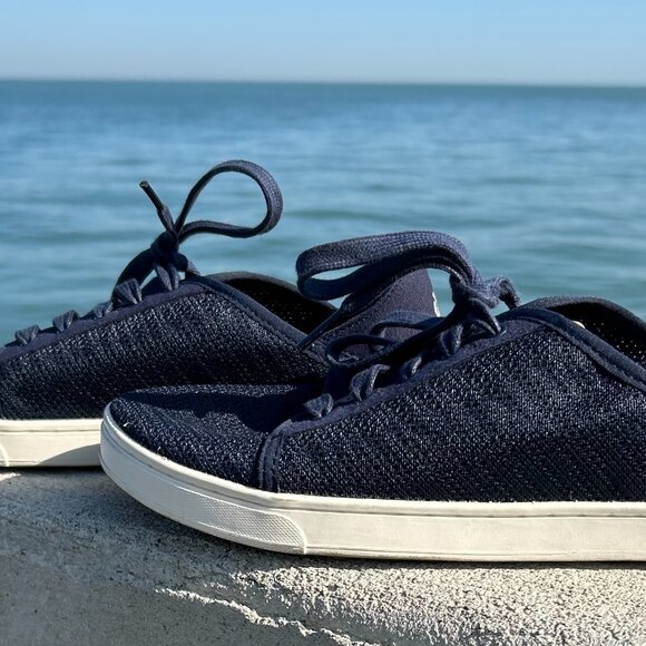 OluKai Pehuea Li 20379-Dede Women Sz 7 Trench Blue - Picture 3 of 9